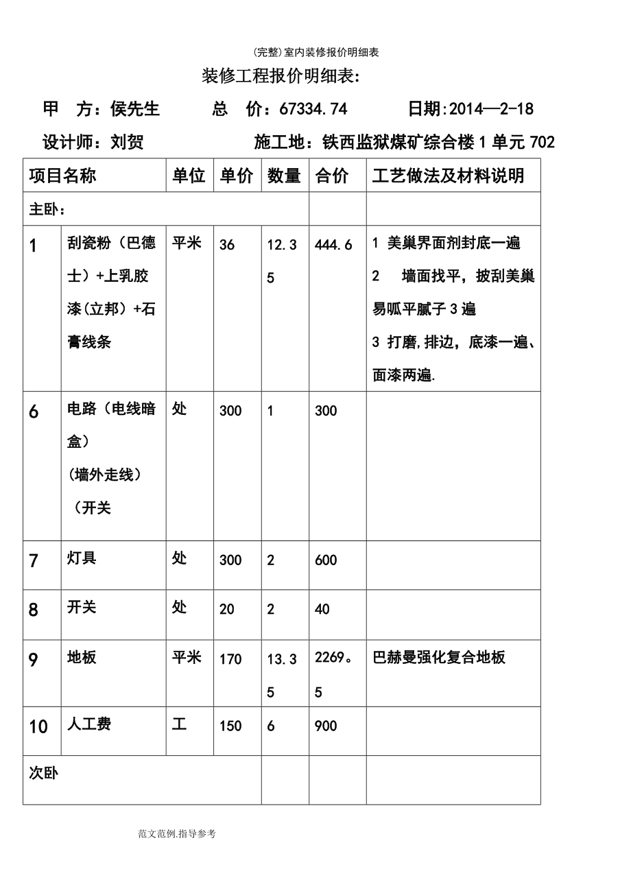 企業(yè)產(chǎn)品標(biāo)準(zhǔn)審查單(會(huì)議紀(jì)要)范本_裝修套餐報(bào)價(jià)范本_裝修報(bào)價(jià)單范本